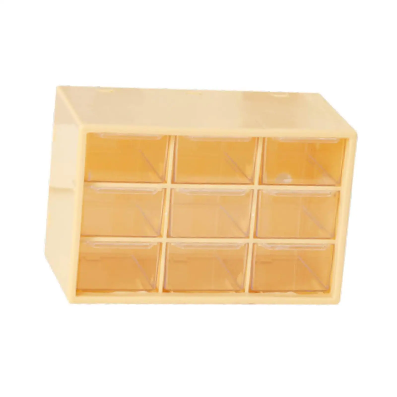 Small Organizer with Drawers Beads Organizer Box for Makeup Art Craft Vanity