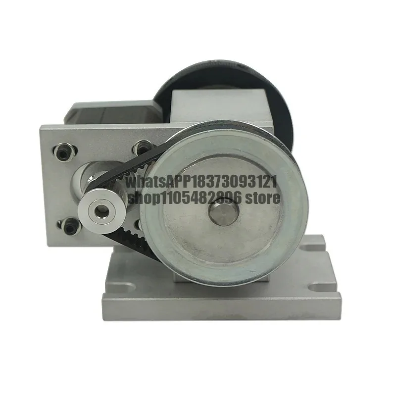 DIY A Axis 4th Axis 65MM 3-jaw Chuck Rotary Axis with Tailstock for CNC Router Engraver Cutter Use Wood Engraving Milling Cut