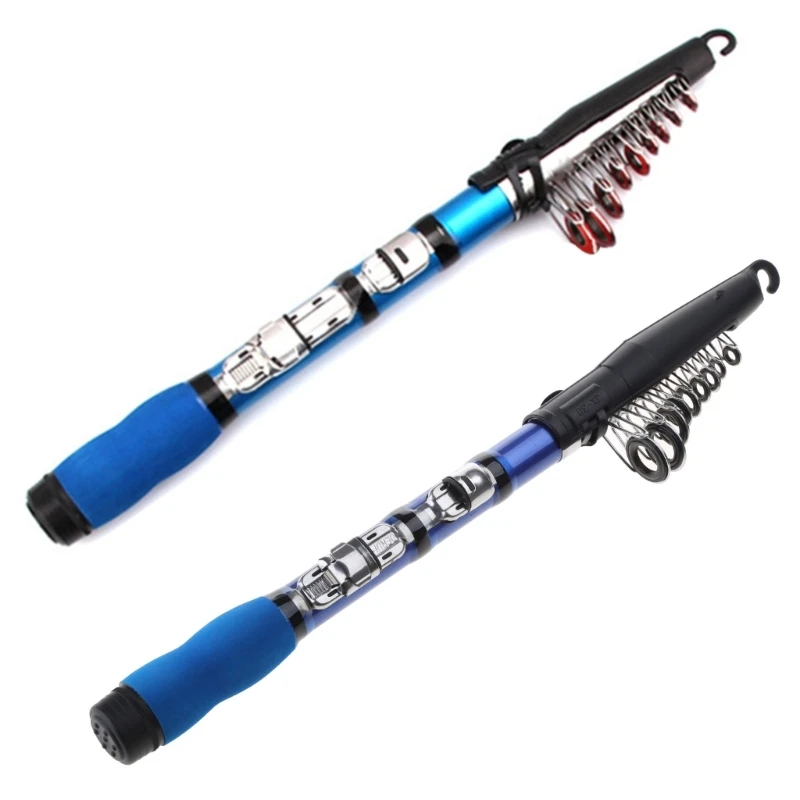 

Telescopic Fishing Rod, GRP Material Telescopic Light Weight Flexible Sea Saltwater Freshwater Boat Fishing Rods