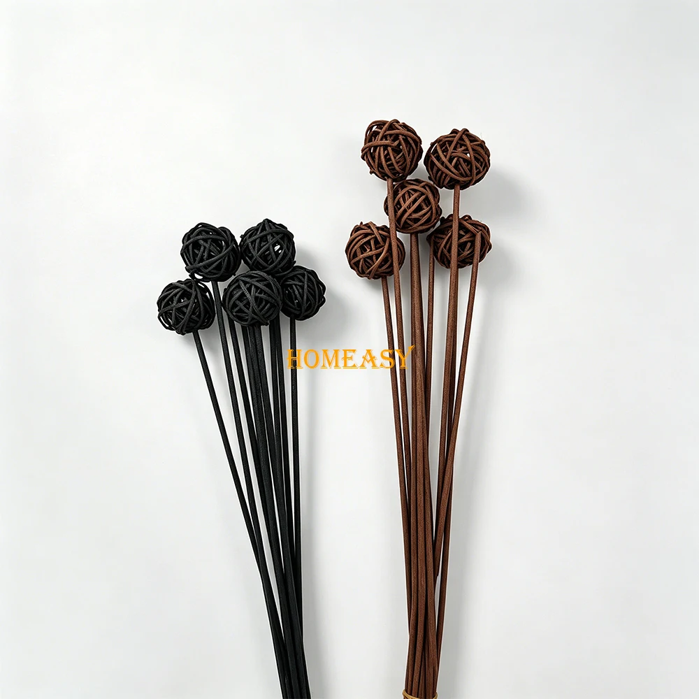 Hot Sale Natural Rattan Reed Diffuser Sticks, Coil Shape No Fire Aromatherapy Volatile Sticks, Home Fragrance Refill Accessories