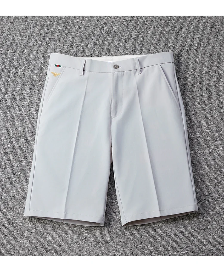 Marken-Formelle Shorts für Herren Koreanische Business-Shorts Lässige Chino-Shorts Herren Büro-Hosen Coole Atmungsaktive Sommer-Arbeitskleidung – Detail 18