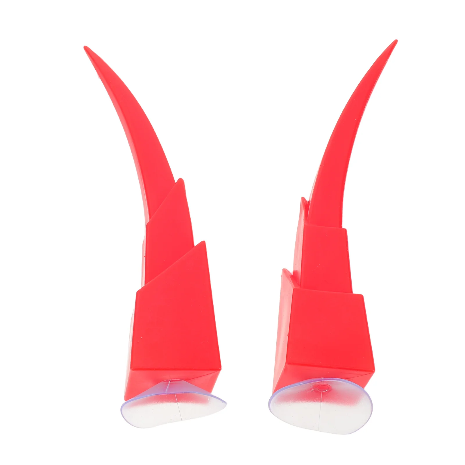 

1 пара украшений с рогами дьявола для мотоцикла, насадки на присоске, аксессуар для вечеринки в честь Хэллоуина, съемный универсальный крой