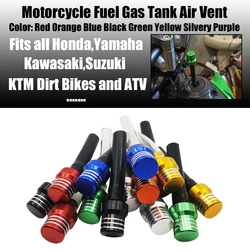 Motorcycle Gas Tankdop Enkele Manierkleppen VentBreather Slangen Buizen Voor Motocross ATV Quad Dirt PitBike Brandstoftank Ontluchtingsbuis