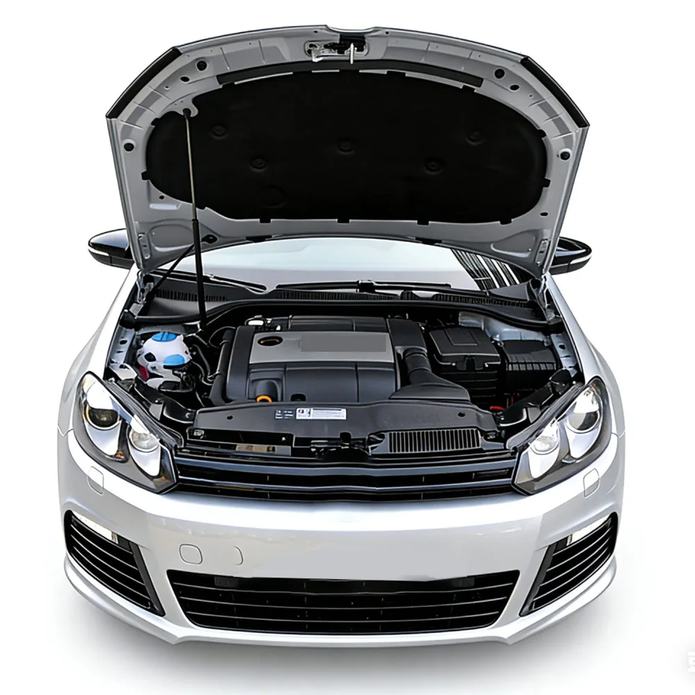 Für VOLKSWAGEN GOLF MK6 2010-2014 Front Hood Motor Abdeckung Unterstützung Hydraulische Stange Strut Frühling Shock Bars Halterung