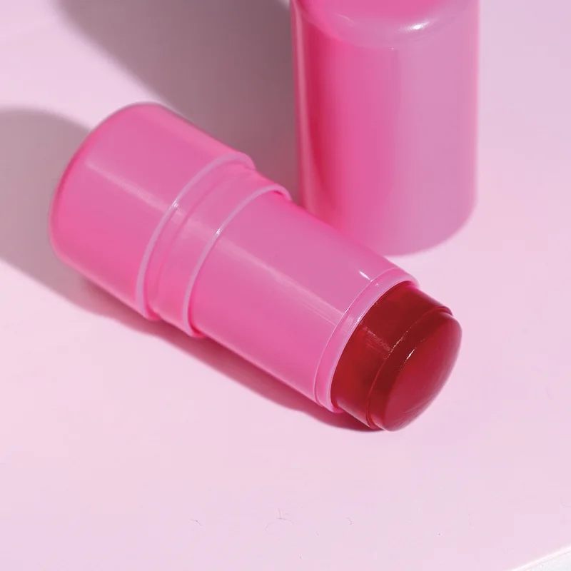 Jelly Blush Stick Niestandardowe logo Plama policzkowa Róż do policzków Odcień w sztyfcie Pigment do makijażu Wegańska twarz Naturalna sprzedaż hurtowa