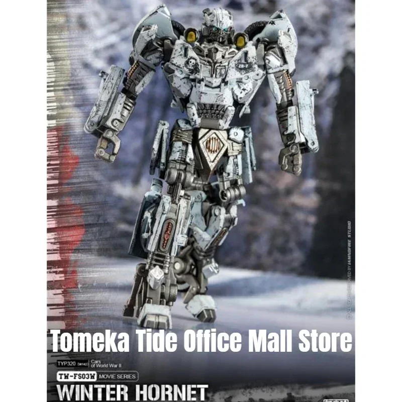 In Stock NEW Transformation Toyworld TW-FS03W TWFS03W Winter Hornet Snow Wasp G1 Action Figure Toy Collectible Gift