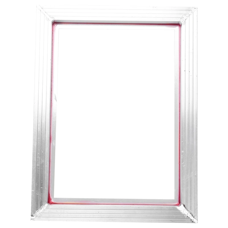 ●A3 Screen Printing Aluminum Frame 31X41Cm with White 43T Silk Print Polyester Mesh for High-Precision Printed Circuit Boards