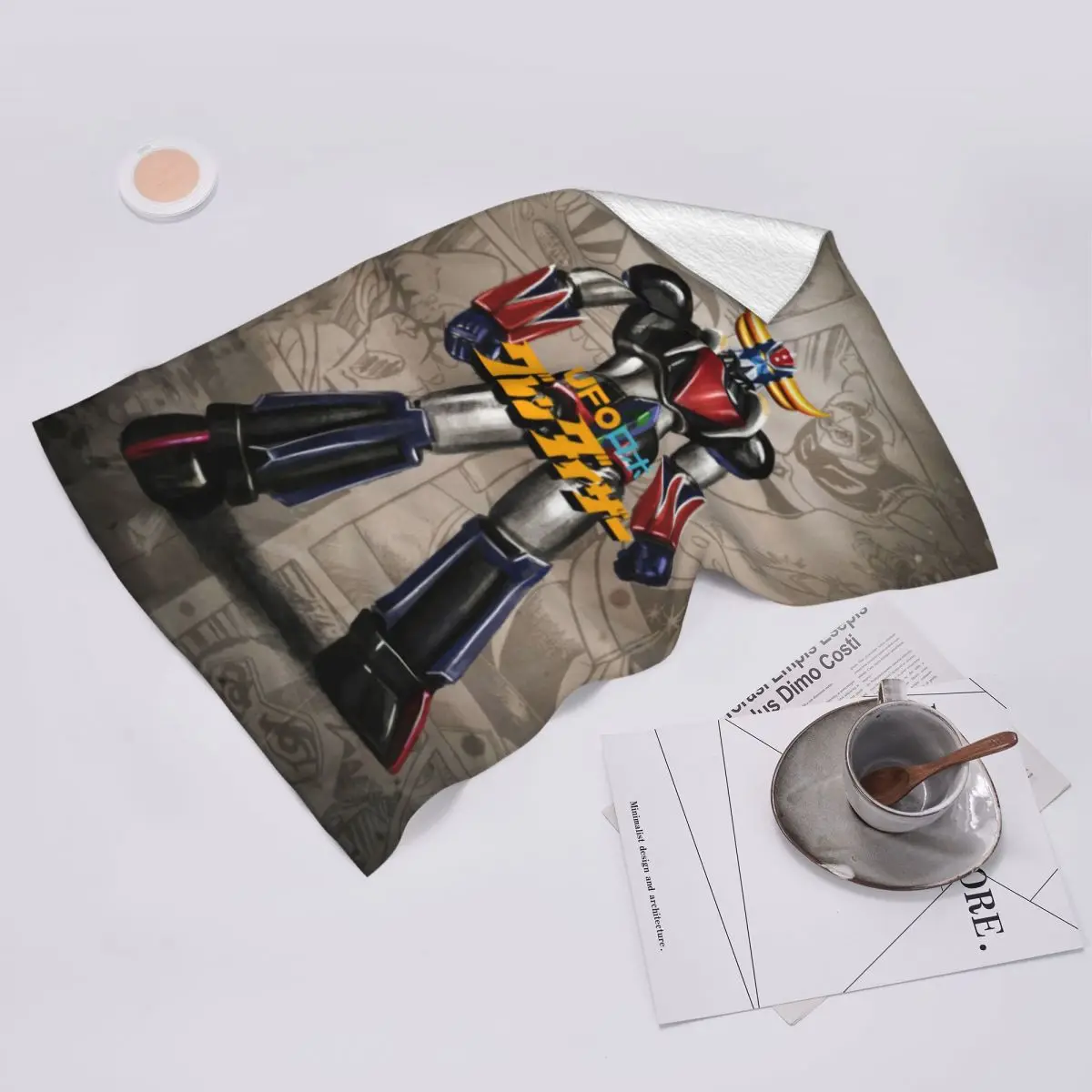 Mazinger Z аниме полотенце для лица на заказ НЛО робот Голдорак супер мягкие хлопковые пляжные полотенца