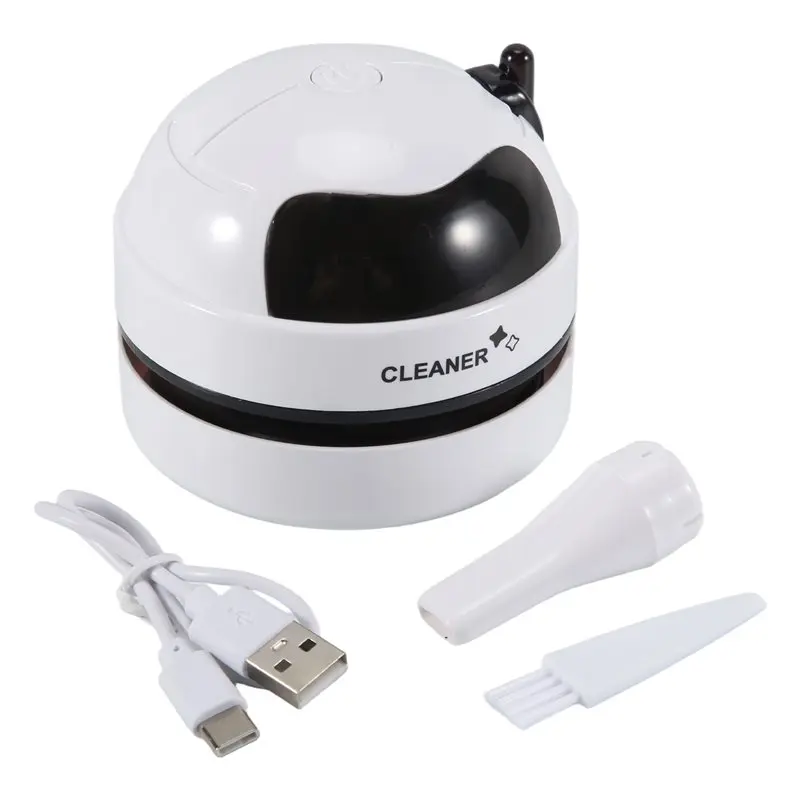 

SAME DAY SHIP Desktop Cleaner Vacuum Cleaner For Home Office Table Sweeper Mini Vacuum Cleaner USB Rechargeable Wireless Cleaner