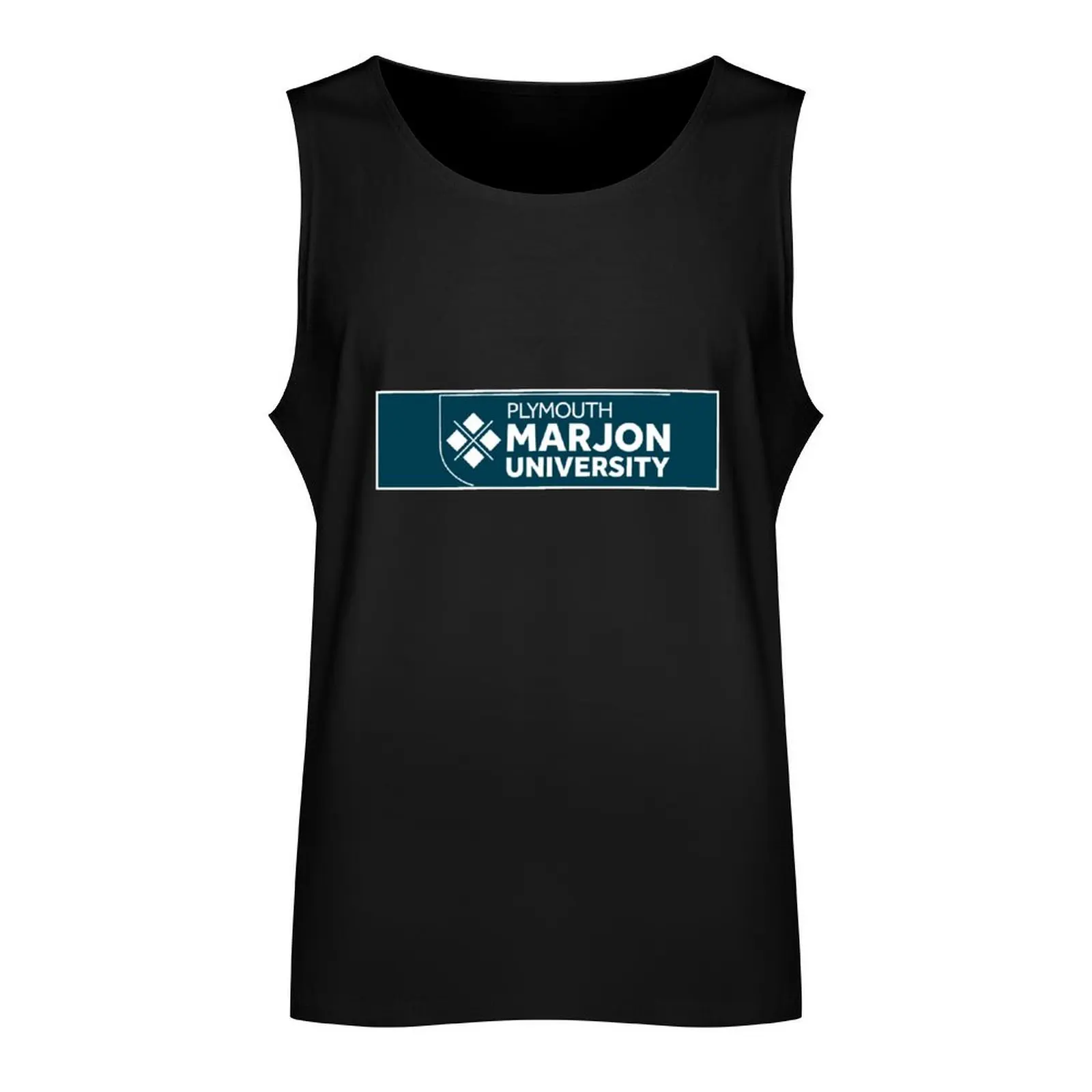 Plymouth Marjon College Logo Tank Top gym accessories men anime