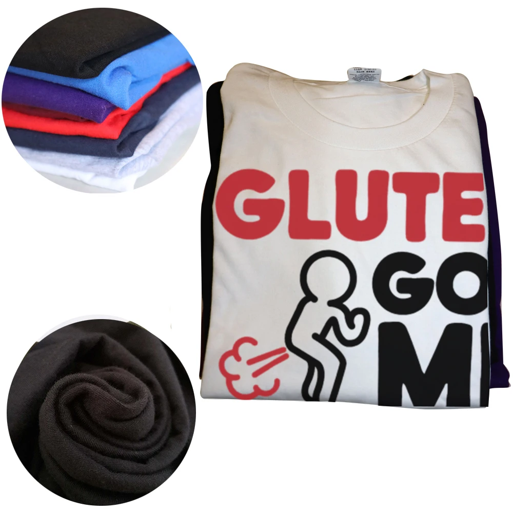 الغلوتين توتين مضحك الغلوتين الحرة نكتة الجرافيك تي شيرت الرجال النساء موضة عادية التي شيرت 100% القطن فضفاض المتضخم تي شيرت #3