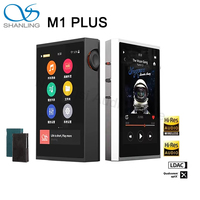 SHANLING M1 PLUS Protable Music Player Hi-res MP3 Player ES9069Q DAC Dual SGM8262 Amplifier Bluetooth 5.2 LDAC WiFi DLNA Airplay