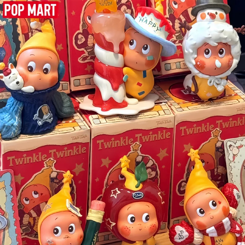 

POPMART Original Twinkle Twinkle Gift Series From Stars Blind Boxes Toy Room Decoration Mystery Box Dolls Girl Birthday Gift Box
