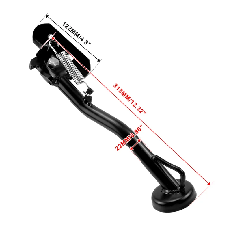

Аксессуары для мотоциклов для Honda CT125 Hunter Cub, подставка для ног, боковая подставка для моделей JA55 JA65