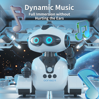 Mini RC Robot Intelligent Toys CADY WIDA Programing Education Music Dance Sensing Smart Auto Follow Gesture Control Toy For Kids