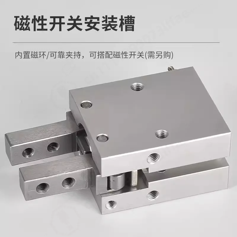 Pneumatic Finger Cylinder MHC2 Air Gripper Claw 6D 10D 16D 20D 25D 32D Pneumatic Clamping Jaw For Industrial Automation