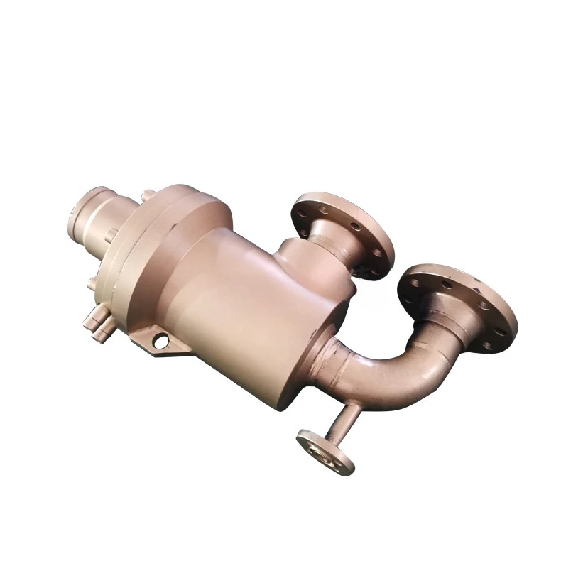 Q-flange connection high-speed steam rotary joint, high-temperature heat transfer oil rotary joint for rubber and plastic