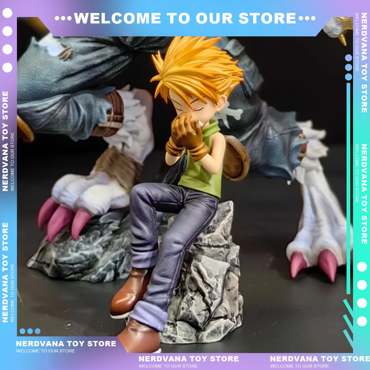 New Digimon Adventure Matt Ishida Anime Figure Ishida Yamato Figurine Decoration Ornament Toys Kids Gift