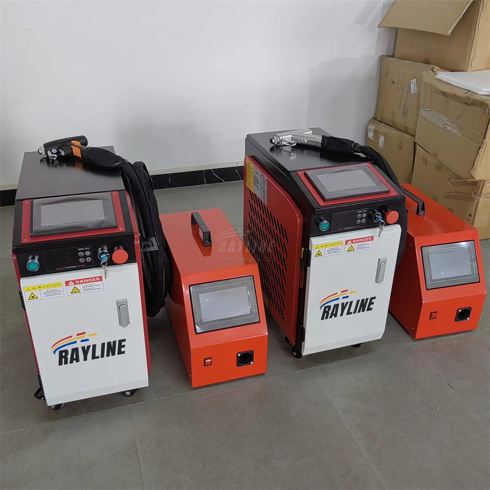 Ручной волоконный лазерный сварочный аппарат 1500 Вт 4 в 1 Лазерный сварочный аппарат Портативный лазер