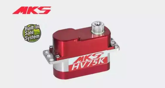 MKS HV75K-R HV75K HV75-R Coreless Motor Metal Gear Digital Wing Servo 7.5g For RC Airplane Glider Wing