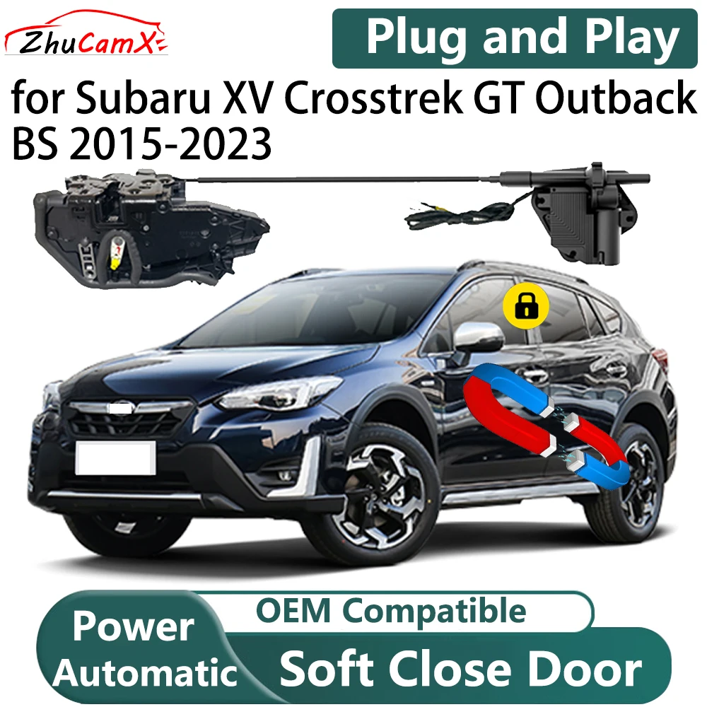 

for Subaru XV Crosstrek GT Outback BS 2015-2023 Automatic Electric Soft Close Door Closer Power Comfort Closing System