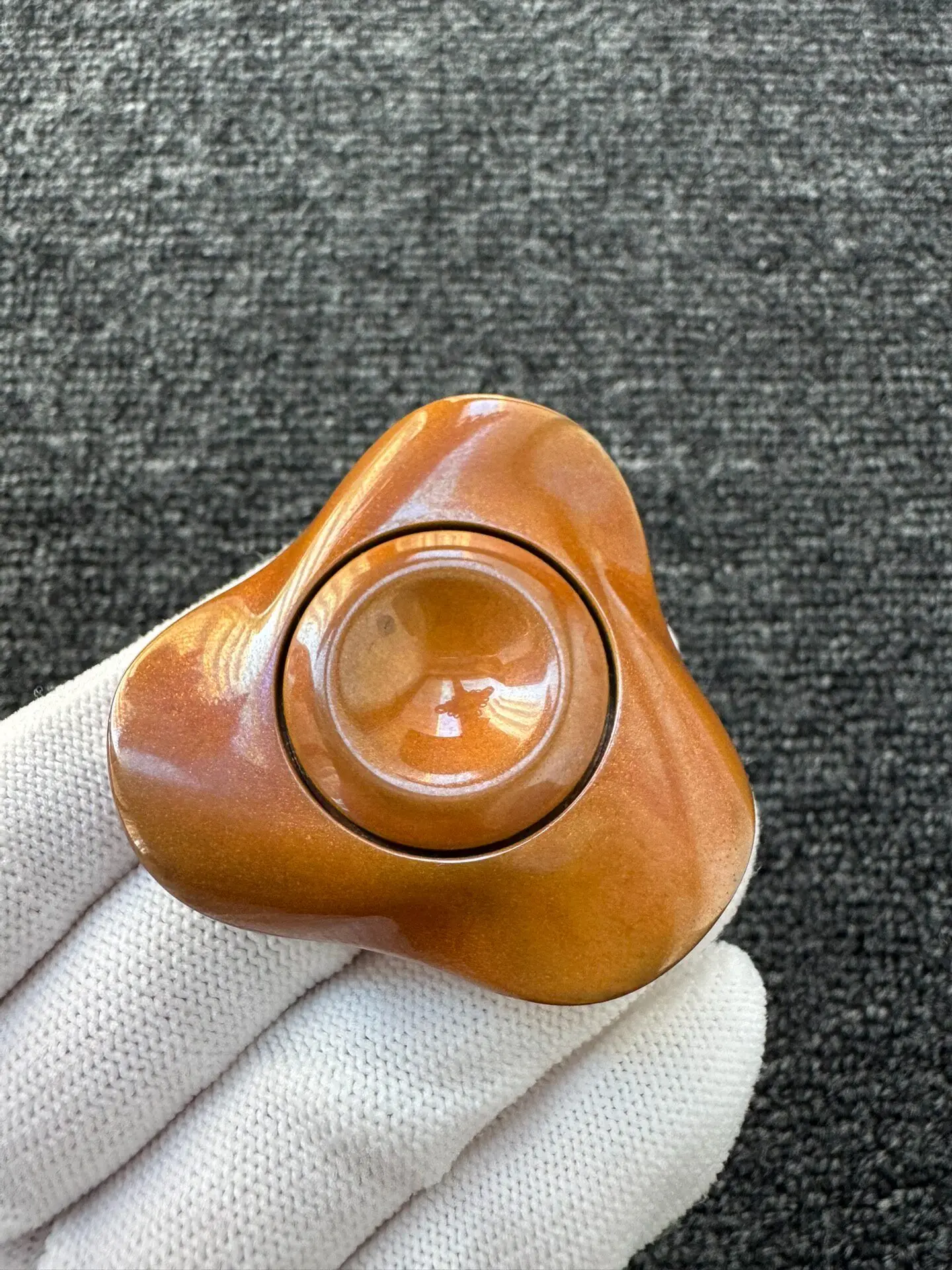 Used EDC T-MAX copper material edc metal decompression toy