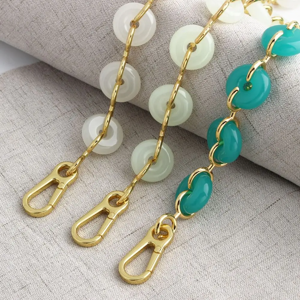 

Donut Chain Bag Replacement Shoulder Strap Acrylic Metal Bag Shoulder Belt Multifunctional Resin Bag Decorative Chain Women