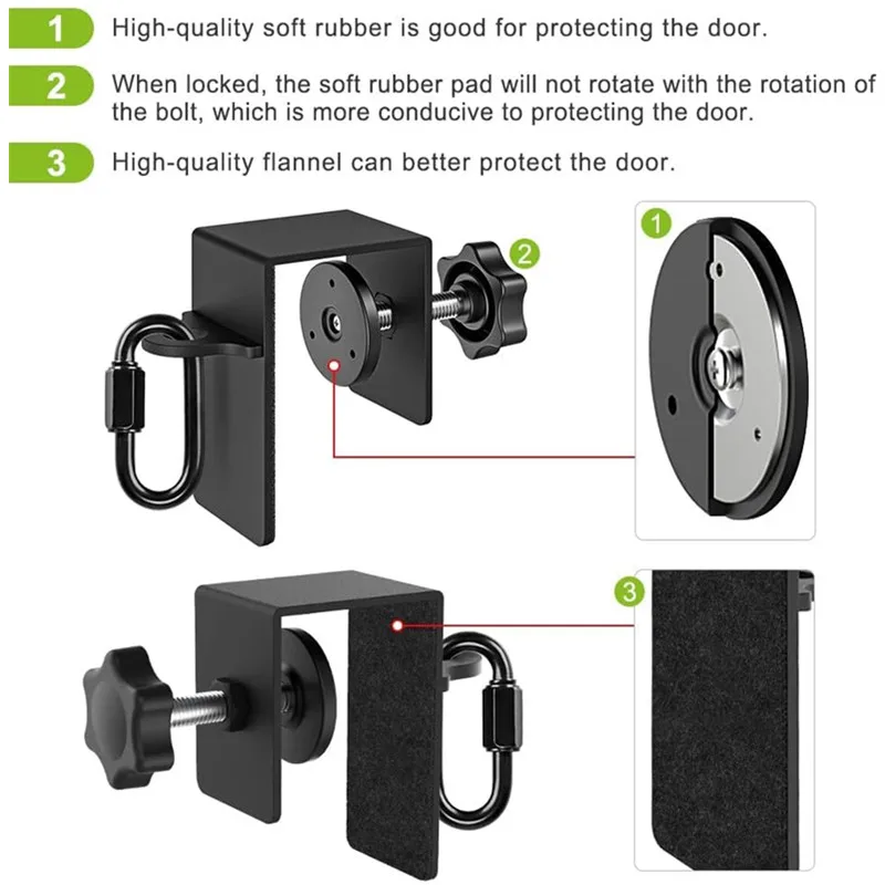 Anchor For Door Sturdy Bands With Door Anchor Door Mount Anchors For Body Weight Straps Strength Training Physical Exercise Home