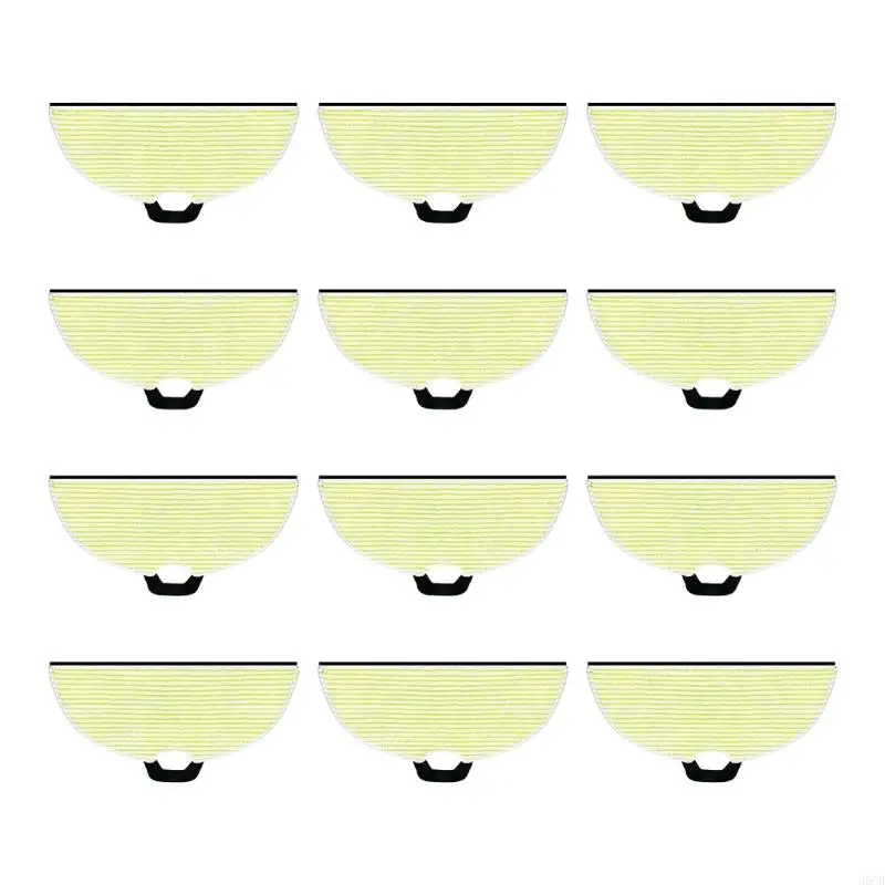 M6CB Pièce rechange Mop Pads Aspirateur Accessoires Fibre Matériau pour RV2001 2002WD