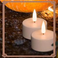 24-Hour Delivery Rechargeable Tea Lights Candles, 48 Pcs Rechargeable Candles With Remote Charging Base, LED Flameless Candles