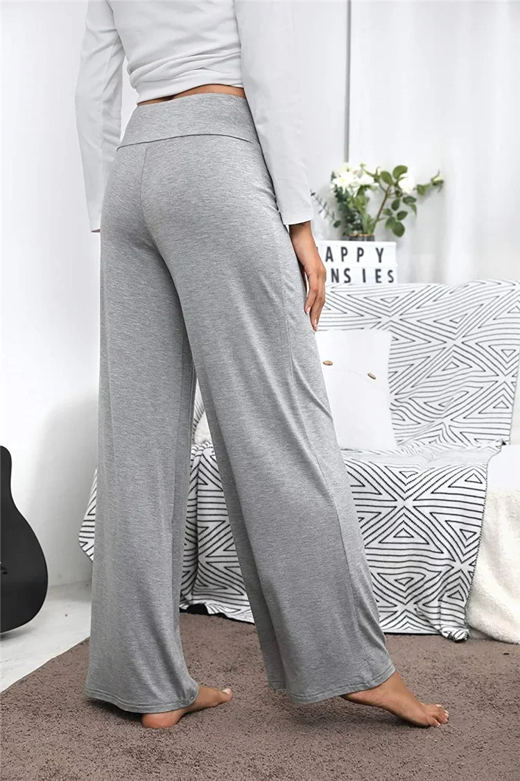 Women Casual Loose Yoga Pants Sport Long Pants Wide Leg Fitness Pants Ladies Workout Gym leggings Women Sportwear