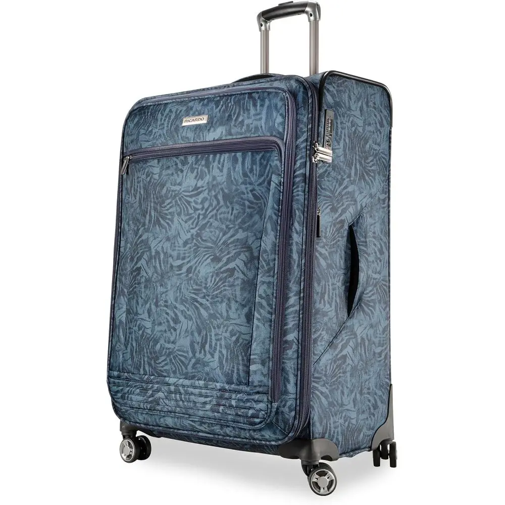 

Large Check-In Luggage Bag with Recycled PET, Lightweight, Eco-Friendly, Expandable, Dual Spinner Wheels, Serengeti Night, 28-in