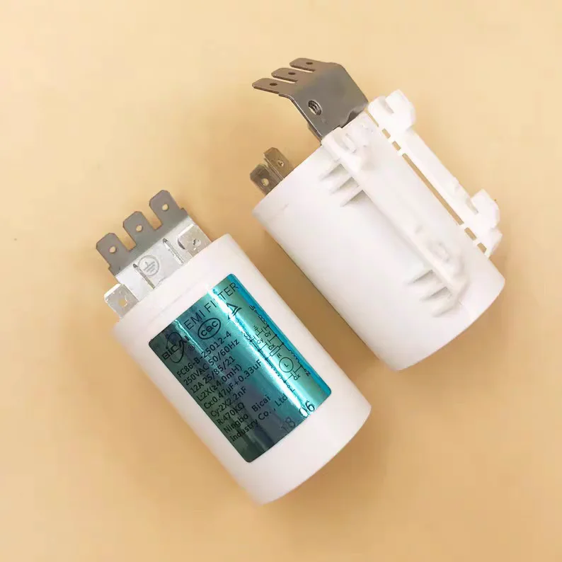 1PCS Suitable for Little Swan Drum Washer 12A EMI Interference Suppressor Filter FC86-B-25012-4