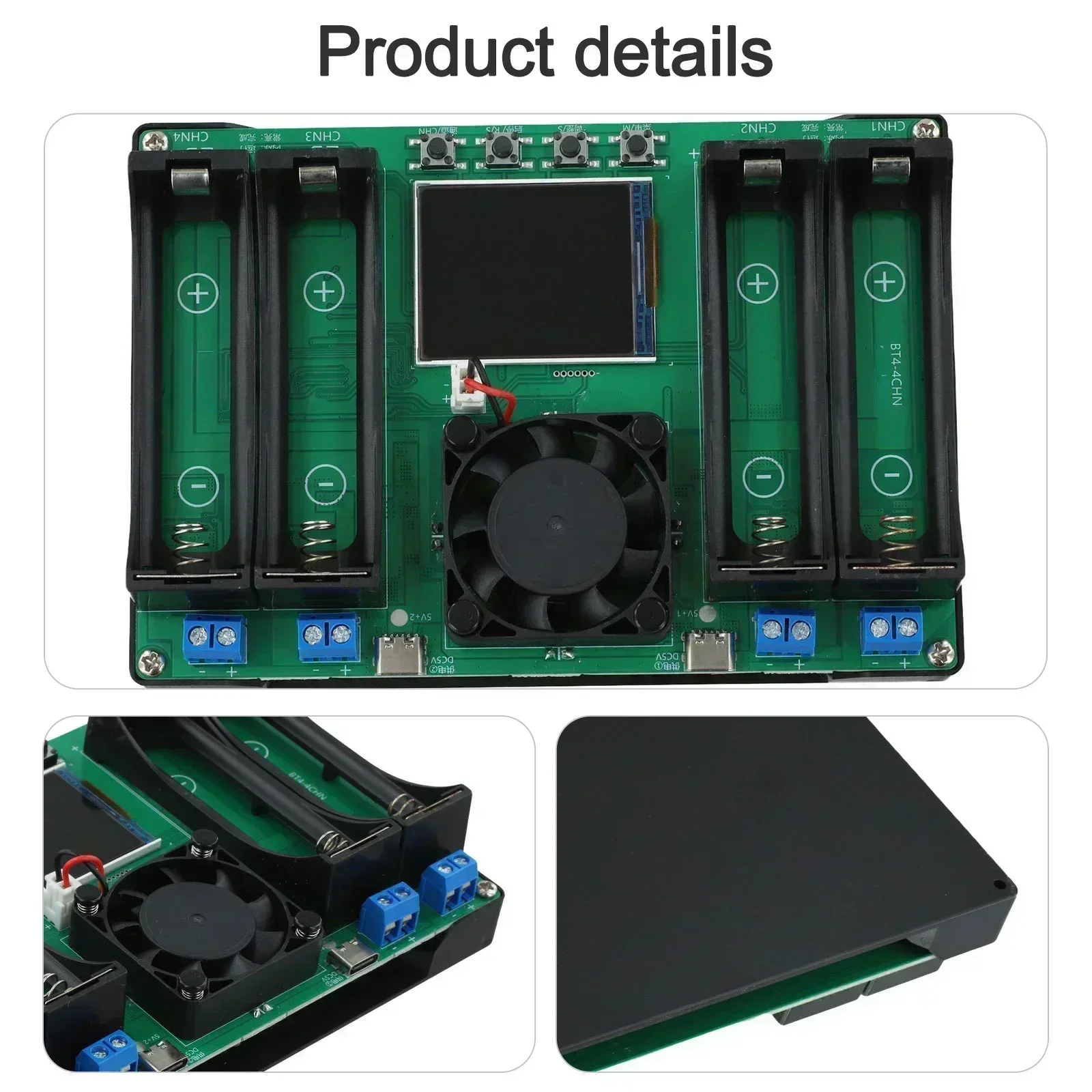 Hoom Kitchen Measuring Module Battery Tester Status Indication Voltage Cumulative Energy Current Digital Display