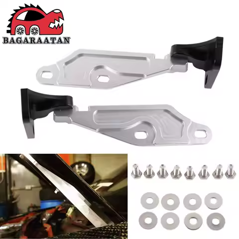 Billet Quick Release Hood Hinge Latch for Honda Acura 96-00 Civic Type R DC2 EK