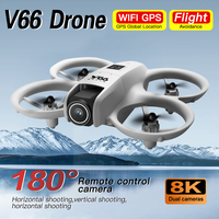 For Xiaomi V66 Mini Rc Drone Headless Mode Helicopter 180° Flip Remote Control Quadcopter Micro Aircraft Toy Drones For Kids