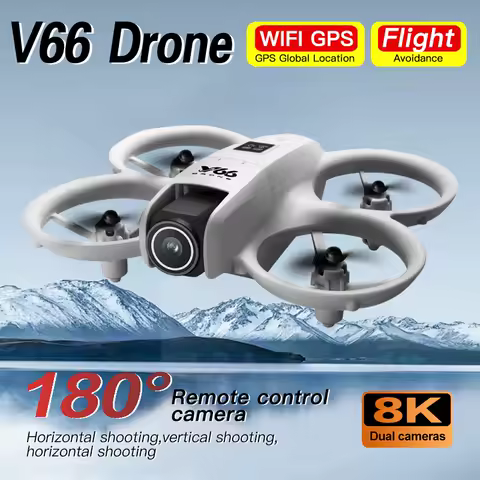 Xiaomi V66 미니 Rc 드론 헤드리스 모드 헬리콥터 180용 °   어린이를 위한 원격 제어 쿼드콥터 마이크로 항공기 장난감 드론 뒤집기