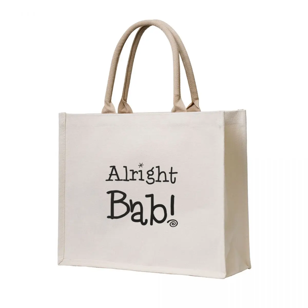 

Alright Bab! The Original Tote Bag shopper bag women canvas Gift bag eco folding Canvas shoulder