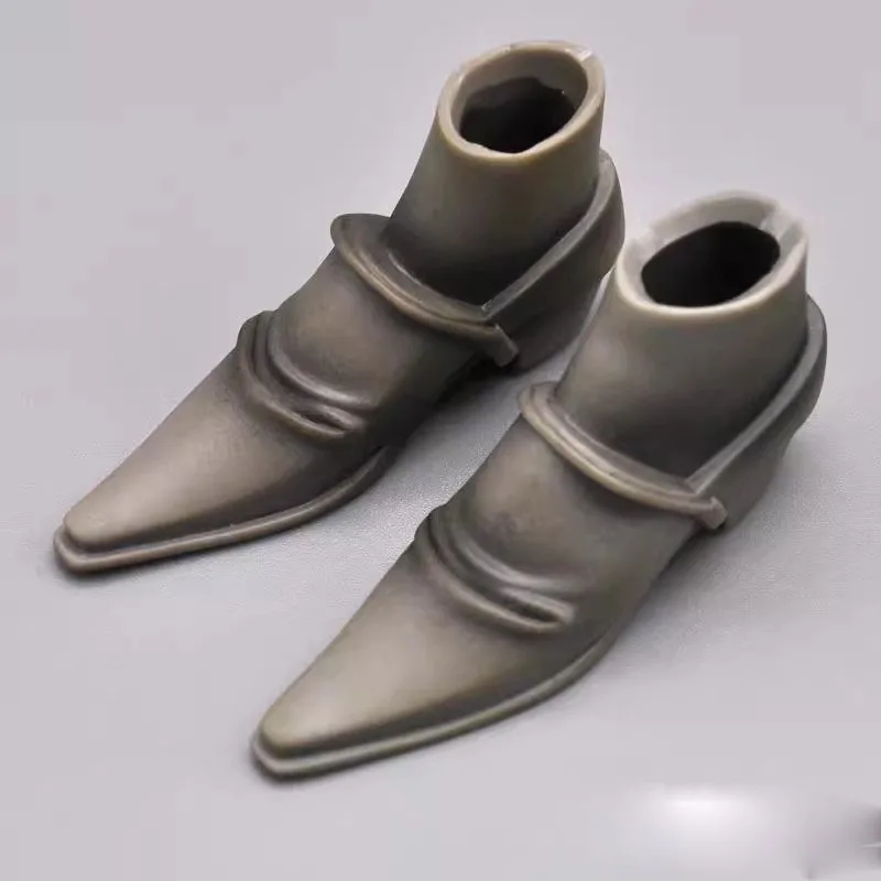 

Medicom RAH 1/6 Trendy Hollow Boots Pointed Leather Shoes Model Toy Accessories Fit 12'' Action Figures Body In Stock