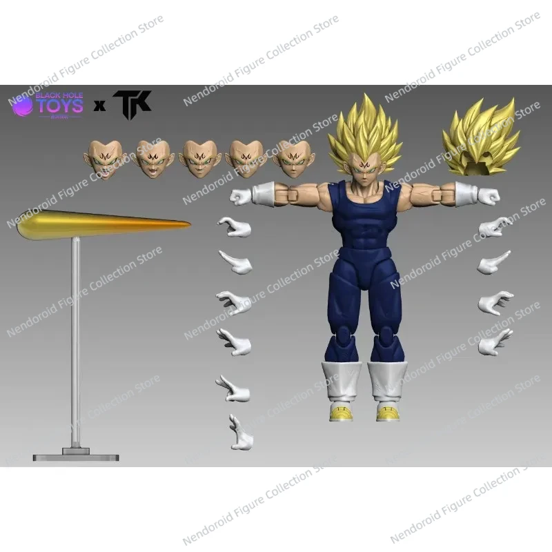 在庫あり ブラックホールトイズ＆TK ドラゴンボールZ SHF 超サイヤ人 SSJ 魔人ベジータ バトルダメージベジータ アニメアクションフィギュア コレクター