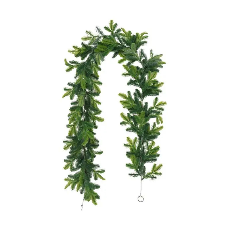 Mantle Garland Christmas Table Decor Ornament Garland Featuring Faux Pine Fireplace Garland For Door Frames Railings