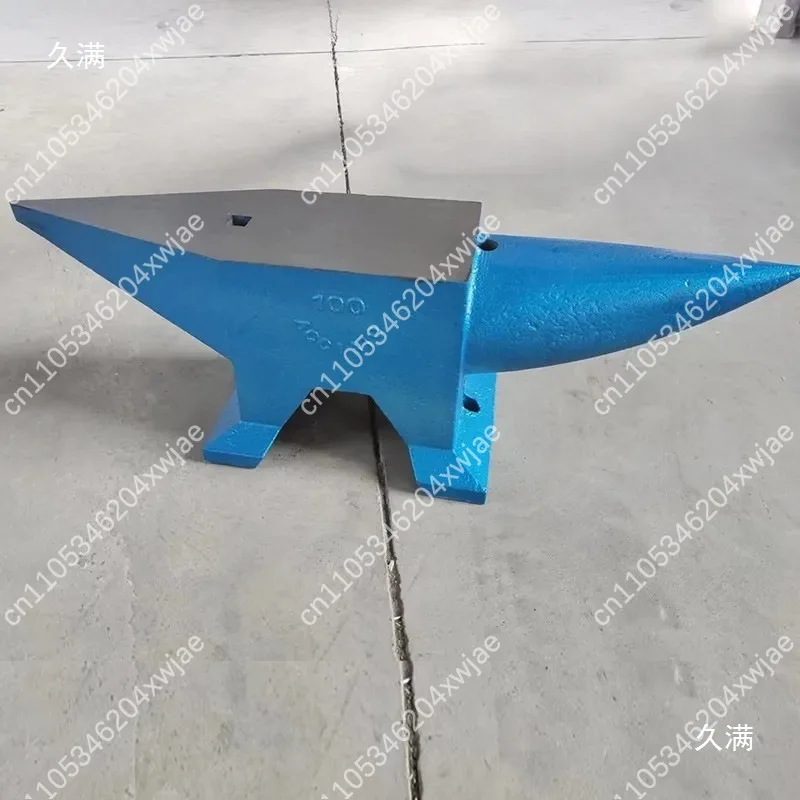 100KG Horn Anvil Double Head Triangle Design Heat Treated High Hardness For Professional Forging