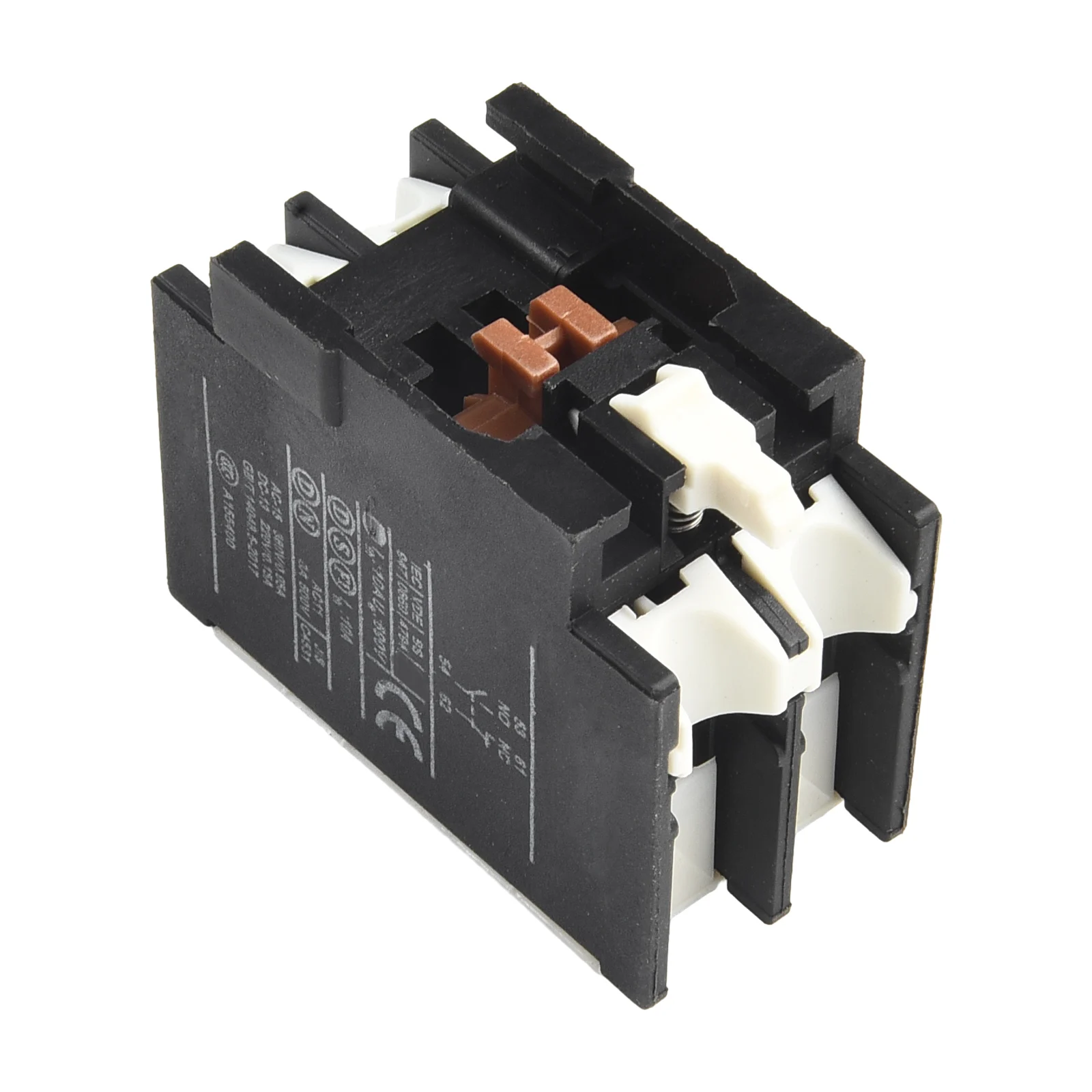 Auxiliary Module F4 11 1NO/1NC for CJX2 AC Contactor 48x30x23mm 10A Rated Current 690V Insulation Flame Resistant Material