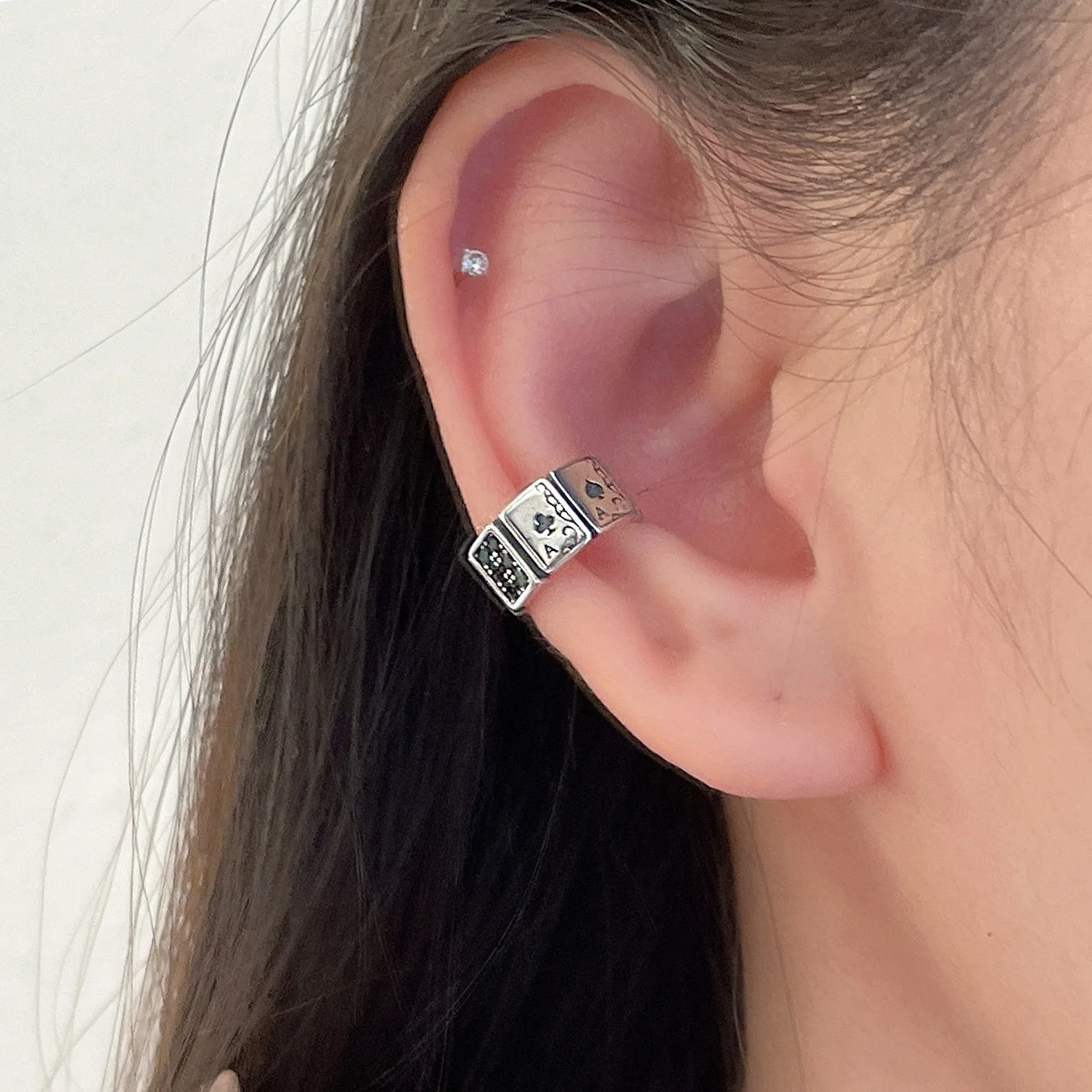 

Серьги из стерлингового серебра 925 пробы, модные, стильные, для женщин, серебряные клипсы, элегантные подарки