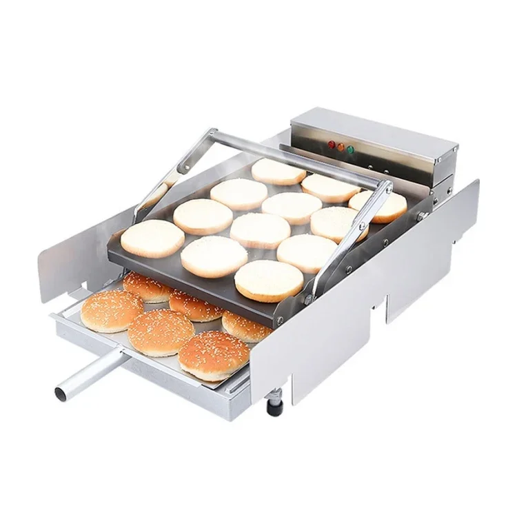 Hamburger Patty Forming Machine Automatic Burger Grill Machine