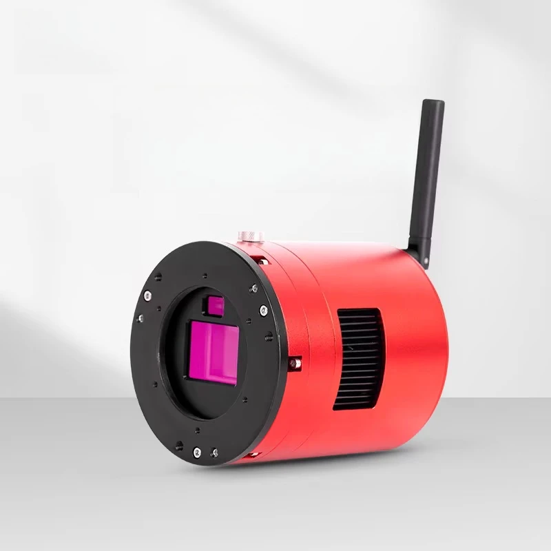 Astronomical guide star integration, wireless smart camera, mobile phone control