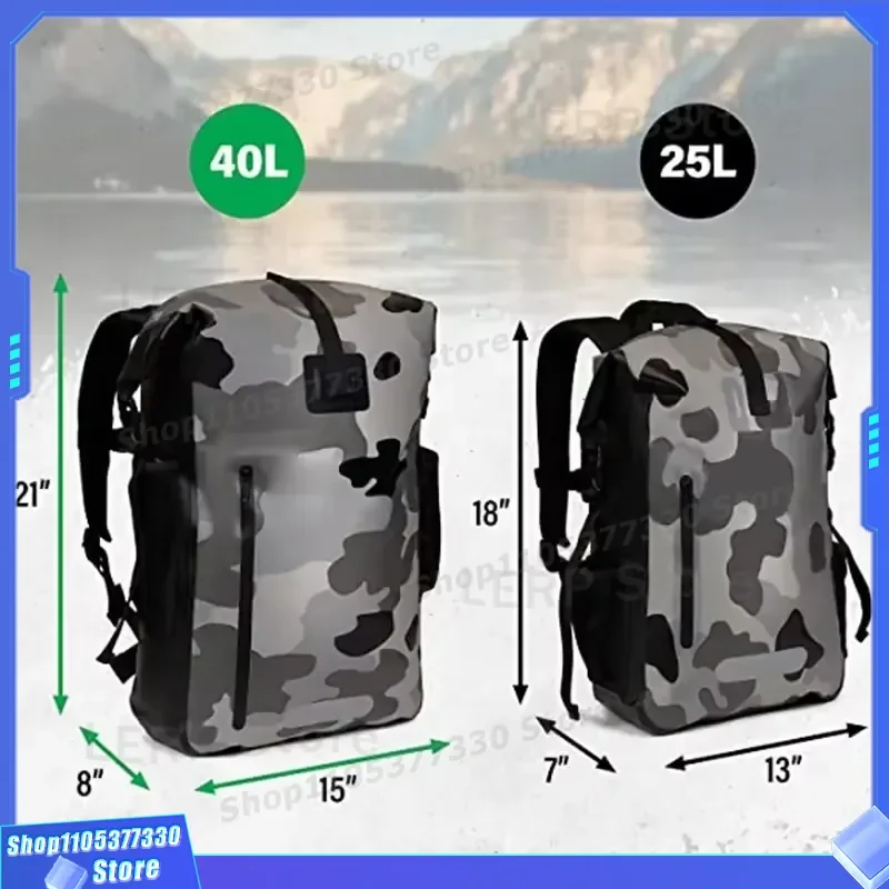 45L Waterproof Hiking Backpack Large Capacity Outdoor Sports Mountaineering Bag Durable Travel Rucksack for Men Women Camping