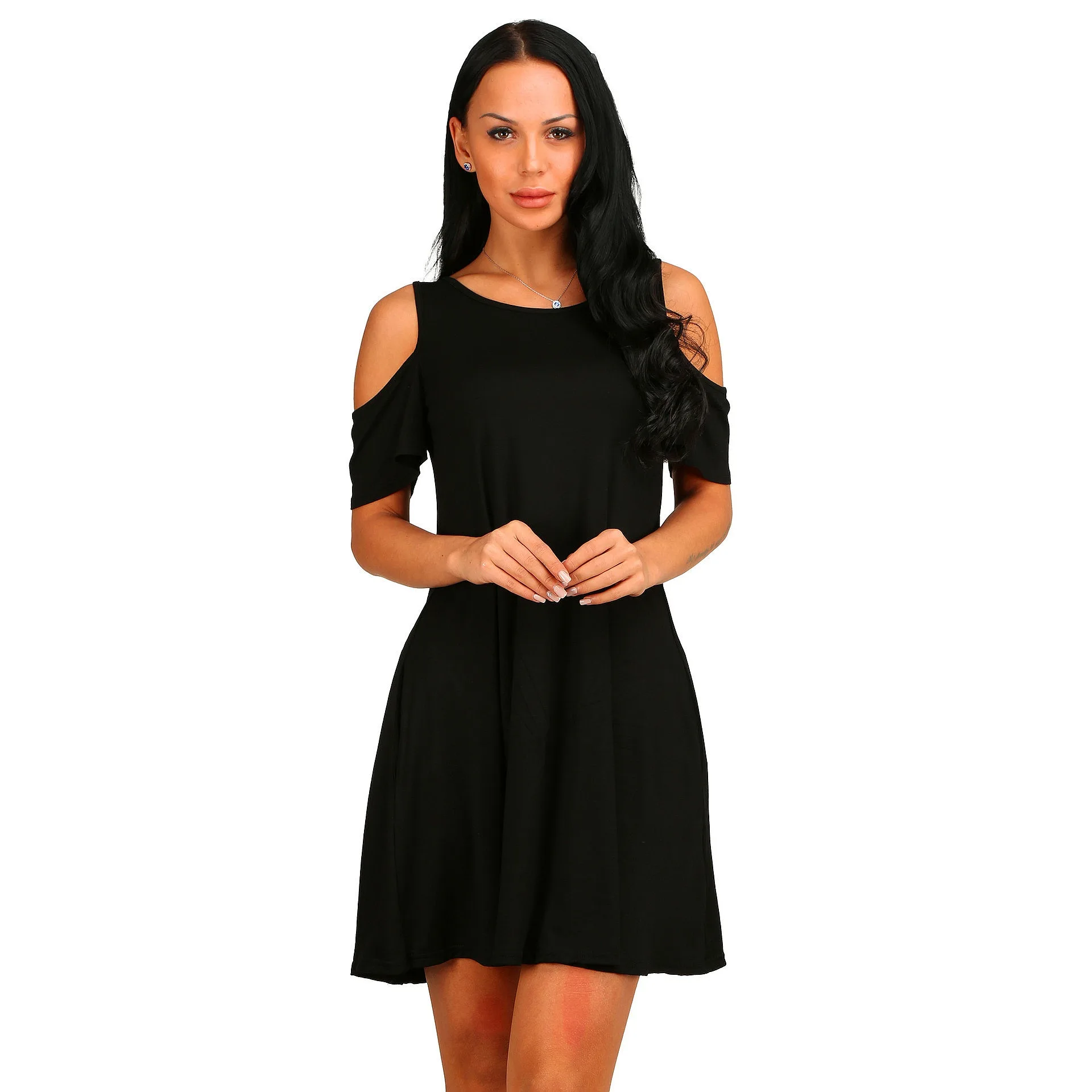 Fashion Short Sleeve Off Shoulder Dress Summer Spring Women Casual Party Bodycon Mini Dresses