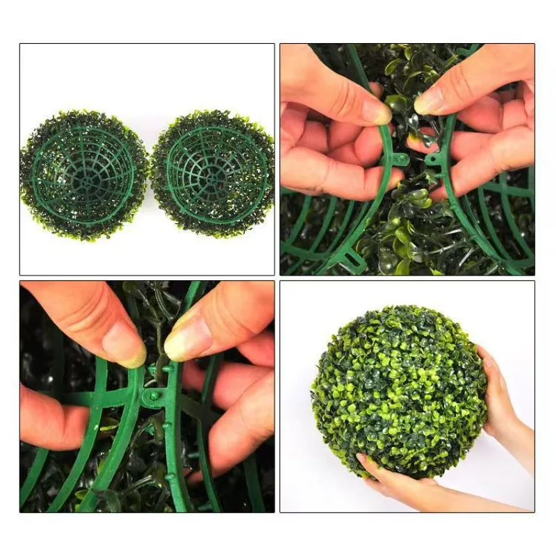 

Simulation flower ball eucalyptus flower outdoor wedding home ceiling decoration green plant simulation Milan fake grass ball