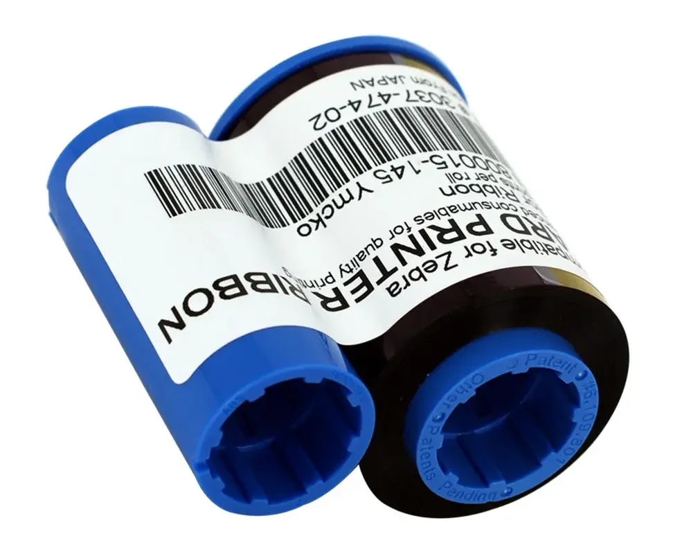 10pcs compatible Zebra 800015-145 YMCK Color Ribbon 250 prints/roll for Zebra P500 P520C P600 P720C card printer